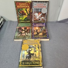 Conjunto de 5 volumes The Chronicles of Prydain por Lloyd Alexander PB  comprar usado  Enviando para Brazil