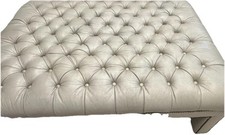 Tufted leather ottoman for sale  Fort Lauderdale