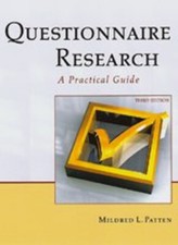 Questionnaire research paperba for sale  Mishawaka