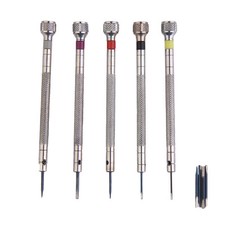 Kit de ferramentas de reparo de óculos chaves de fenda relógio 5 peças 0.8/1.0/1.2/1.4/1.6mm comprar usado  Enviando para Brazil