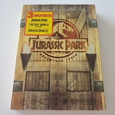 Jurassic Park Trilogy Adventure Pack (DVD, 2005, 3-Disc Set) TESTED & WORKING comprar usado  Enviando para Brazil