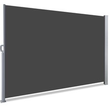 VOUNOT Wysuwalna markiza boczna 180x300 cm szara na sprzedaż  PL