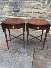 Pair mahogany single for sale  PONTEFRACT