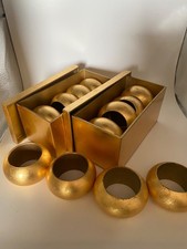 Gold leaf napkin for sale  LANGPORT
