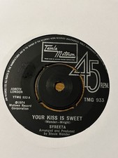 Syreeta – Your Kiss Is Sweet 7" SINGLE 1975 TAMLA MOTOWN SOUL DISCO comprar usado  Enviando para Brazil