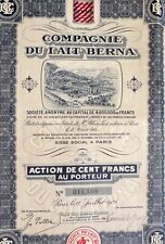 Compagnie lait berna d'occasion  Expédié en Belgium