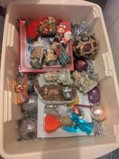 Christmas decorations baubles for sale  UK