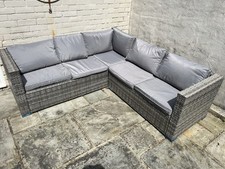 Shaped rattan corner for sale  LANCING
