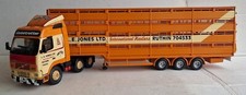 Corgi 1/50 - CC12424 - Volvo FH12 Globetrotter semi bétaillère L E Jones Ltd comprar usado  Enviando para Brazil