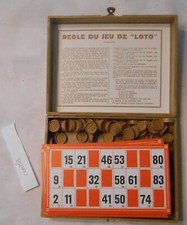 Jeu loto boitage d'occasion  Brezolles