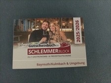 Schlemmerblock gutscheinbuch b gebraucht kaufen  Ettlingen