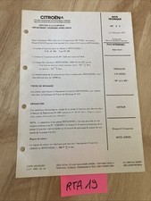 Citroën note technique d'occasion  Decize