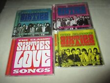 Usado, Time Life '60's 4 CD Lot ~ Classic Sixties '68, '69 - 70, Flashback & Love Songs comprar usado  Enviando para Brazil