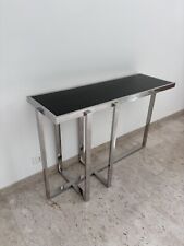 Consolle acciaio cristallo usato  Torino