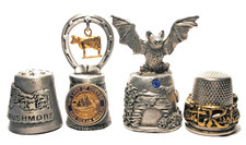 Pewter thimbles nicholas for sale  Post Falls