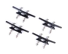 Chuteira de barco preta 4 polegadas doca chuteiras corda amarrar náilon para caiaque cais marinho... comprar usado  Enviando para Brazil