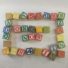 Vtg children wooden for sale  Kimbolton