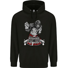 Moletom com capuz Muay Thai The Beast MMA artes marciais mistas masculino 80% algodão, usado comprar usado  Enviando para Brazil