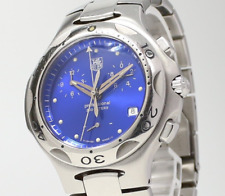 [Tamanho S N ESTADO PERFEITO] TAG HEUER Kirium CL1112 40mm relógio masculino cronógrafo data azul comprar usado  Enviando para Brazil