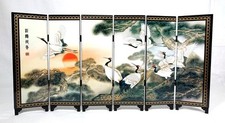 Ornamento de tela de mesa lacado chinês 'pinho e guindaste' (longevidade) comprar usado  Enviando para Brazil