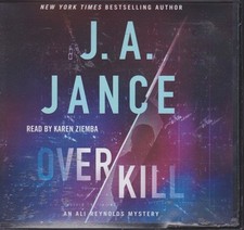 Usado, OVERKILL by J.A. JANCE  ~ UNABRIDGED CD AUDIOBOOK comprar usado  Enviando para Brazil