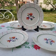 Antique earthenware flat d'occasion  Expédié en Belgium