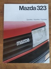 Brochure mazda 323 d'occasion  Saint-Sylvain-d'Anjou