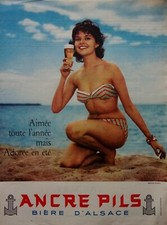 Publicite advertising biere d'occasion  Montluçon