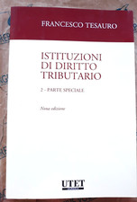Istituzioni diritto tributario usato  Genova