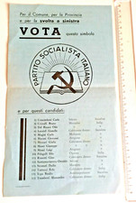 Vota partito socialista usato  Ostra Vetere