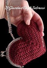 Portamonete corazon realizzato usato  Colleferro
