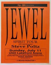 Pôster concerto Jewel 1999 New Orleans Spirit Tour laranja comprar usado  Enviando para Brazil