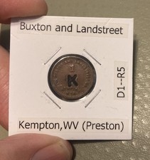 Coal scrip buxton for sale  Falling Waters