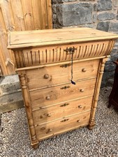 Antique pine chest for sale  CLITHEROE