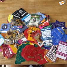 Collection backstage passes for sale  BURY ST. EDMUNDS