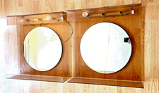 Paire miroirs vintage d'occasion  Paris XVII