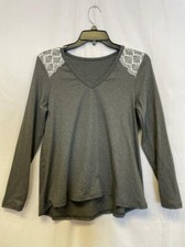 Conjunto de pijama de jersey lavanderia recorte sobreposição de renda tamanho pequeno novo sem etiquetas comprar usado  Enviando para Brazil
