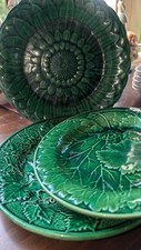 Majolica green cabbage for sale  RYDE