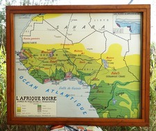 Ancienne carte géographie d'occasion Ancienne carte géographie d'occasion  Saint-Brieuc