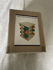 Wooden rotating spice for sale  AYLESBURY