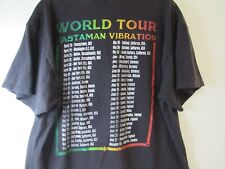 Camiseta Bob Marley Rastaman Vibration Tour Music Entertainer Reggae & Ska GG comprar usado  Enviando para Brazil