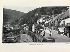 Lynmouth harbour vintage for sale  DUNFERMLINE
