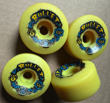 Rodas de skate BULLET Santa Cruz Speed NOS VTG Old School 63mm conjunto de 4 comprar usado  Enviando para Brazil