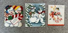 Vintage christmas snowman for sale  Hagerstown