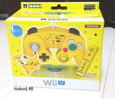 Hori Pad controle clássico Pokemon Pikachu para Nintendo Wii U console de jogos raro, usado comprar usado  Enviando para Brazil