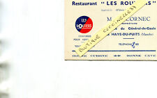 Carte visite pub d'occasion  Genillé