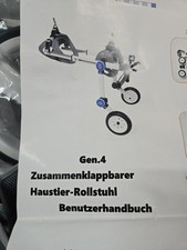 Zusammenklappbarer hund rollst gebraucht kaufen  Uedem