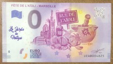 Usado, 2019 MARSEILLE FÊTE DE L'AÏOLI JARDIN... BILLET 0 EURO SOUVENIR BANKNOTE MONEY comprar usado  Enviando para Brazil