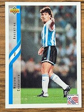 Upper Deck 1994 Copa do Mundo Argentina cartão de futebol #235 Craviotto frete grátis comprar usado  Enviando para Brazil