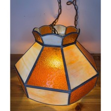 Vintage amber panel for sale  Middletown